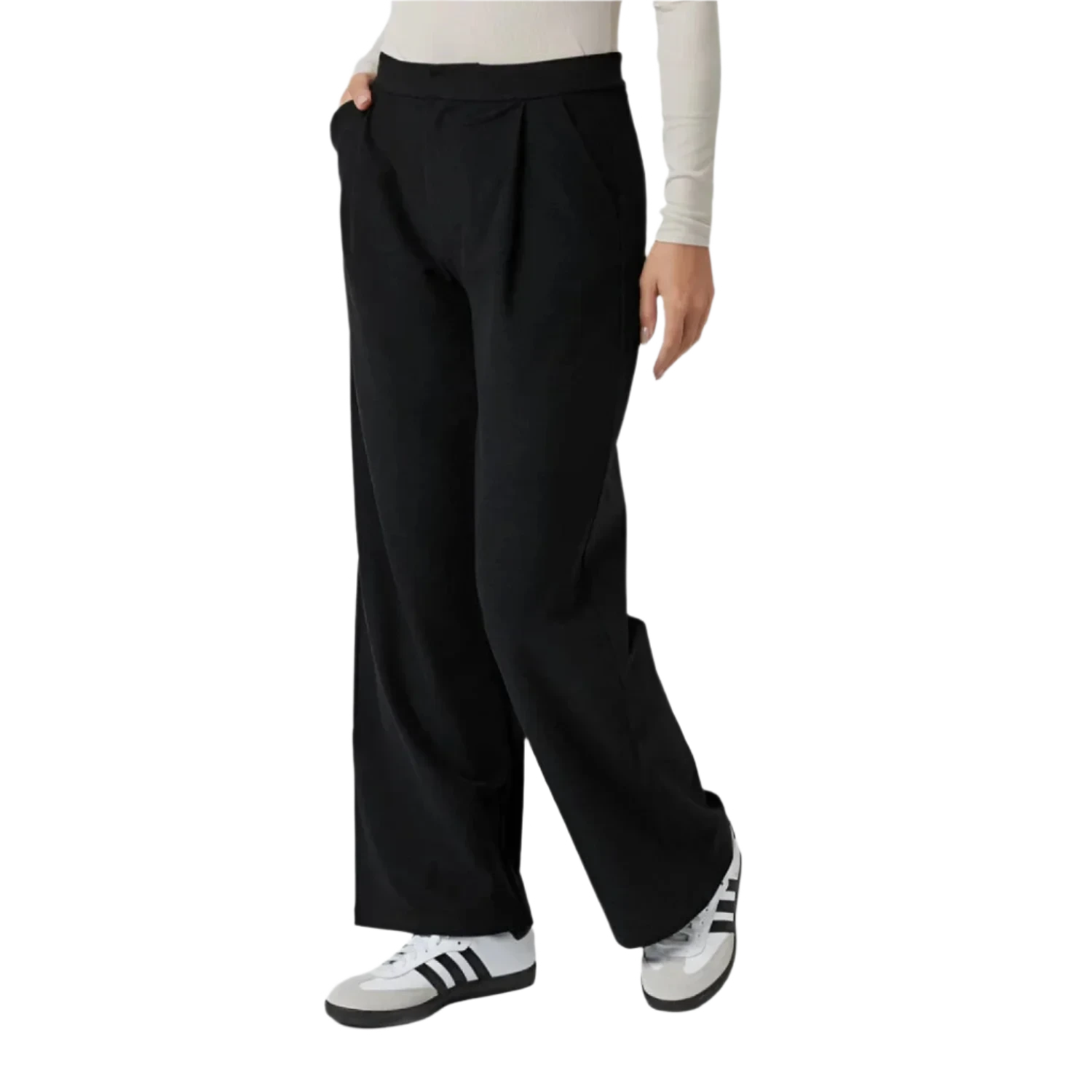 Vuori 02. WOMENS APPAREL - WOMENS PANTS - WOMENS PANTS CASUAL Women's Elevation Trouser HBK BLACK HEATHER