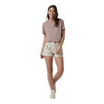 Vuori 02. WOMENS APPAREL - WOMENS SS SHIRTS - WOMENS SS CASUAL Women's Feather Tee CCY CANYON CLAY