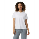 Vuori 02. WOMENS APPAREL - WOMENS SS SHIRTS - WOMENS SS CASUAL Women's Feather Tee WHT WHITE