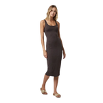 Vuori 02. WOMENS APPAREL - WOMENS DRESS|SKIRT - WOMENS DRESS ACTIVE Women's Halo Essential Dress HJV JAVA HEATHER