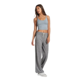 Vuori 02. WOMENS APPAREL - WOMENS PANTS - WOMENS PANTS CASUAL Women's Halo Essential Wideleg HTG HEATHER GREY