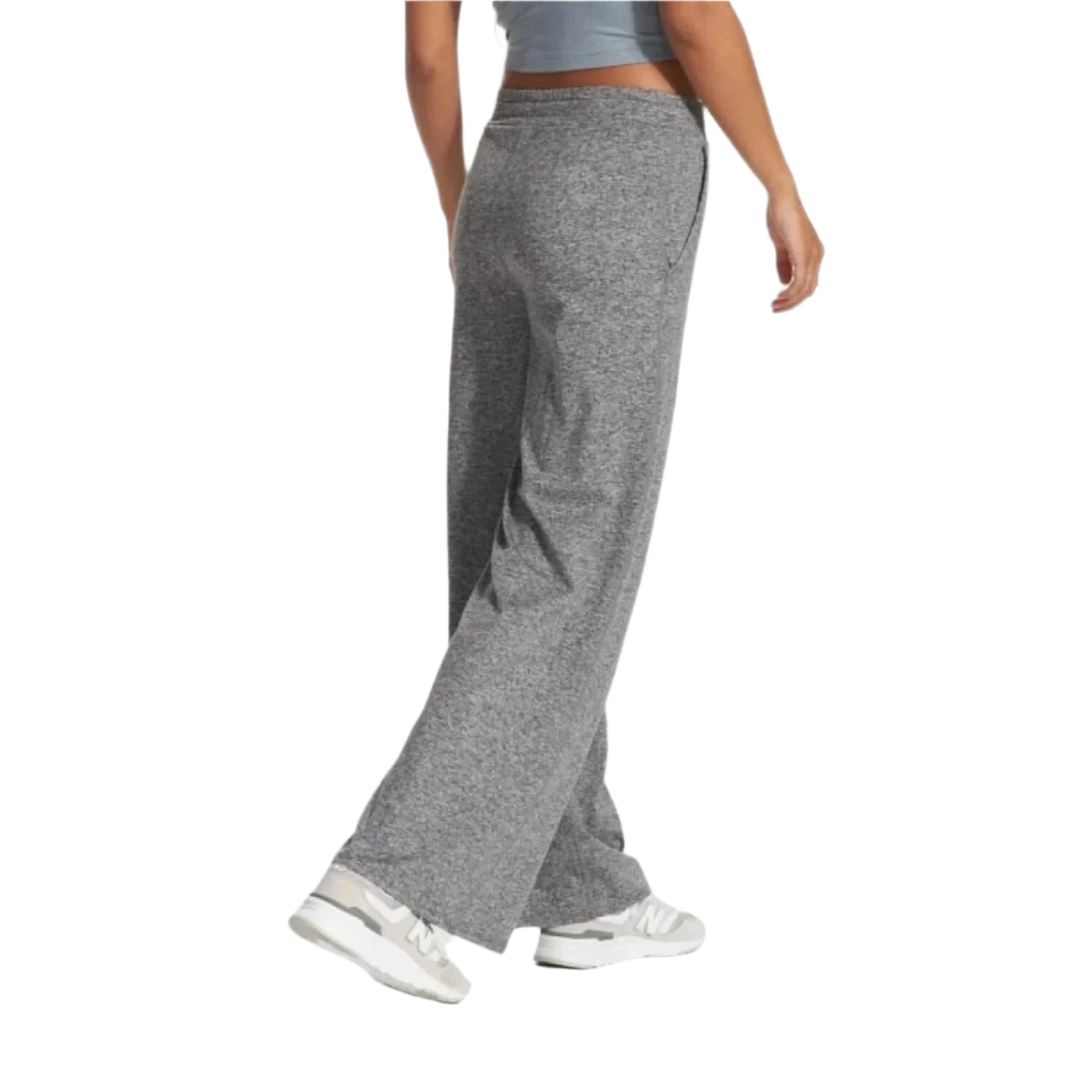 Vuori 02. WOMENS APPAREL - WOMENS PANTS - WOMENS PANTS CASUAL Women's Halo Essential Wideleg HTG HEATHER GREY