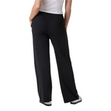 Vuori 02. WOMENS APPAREL - WOMENS PANTS - WOMENS PANTS CASUAL Women's Halo Essential Wideleg Pant HBK BLACK HEATHER