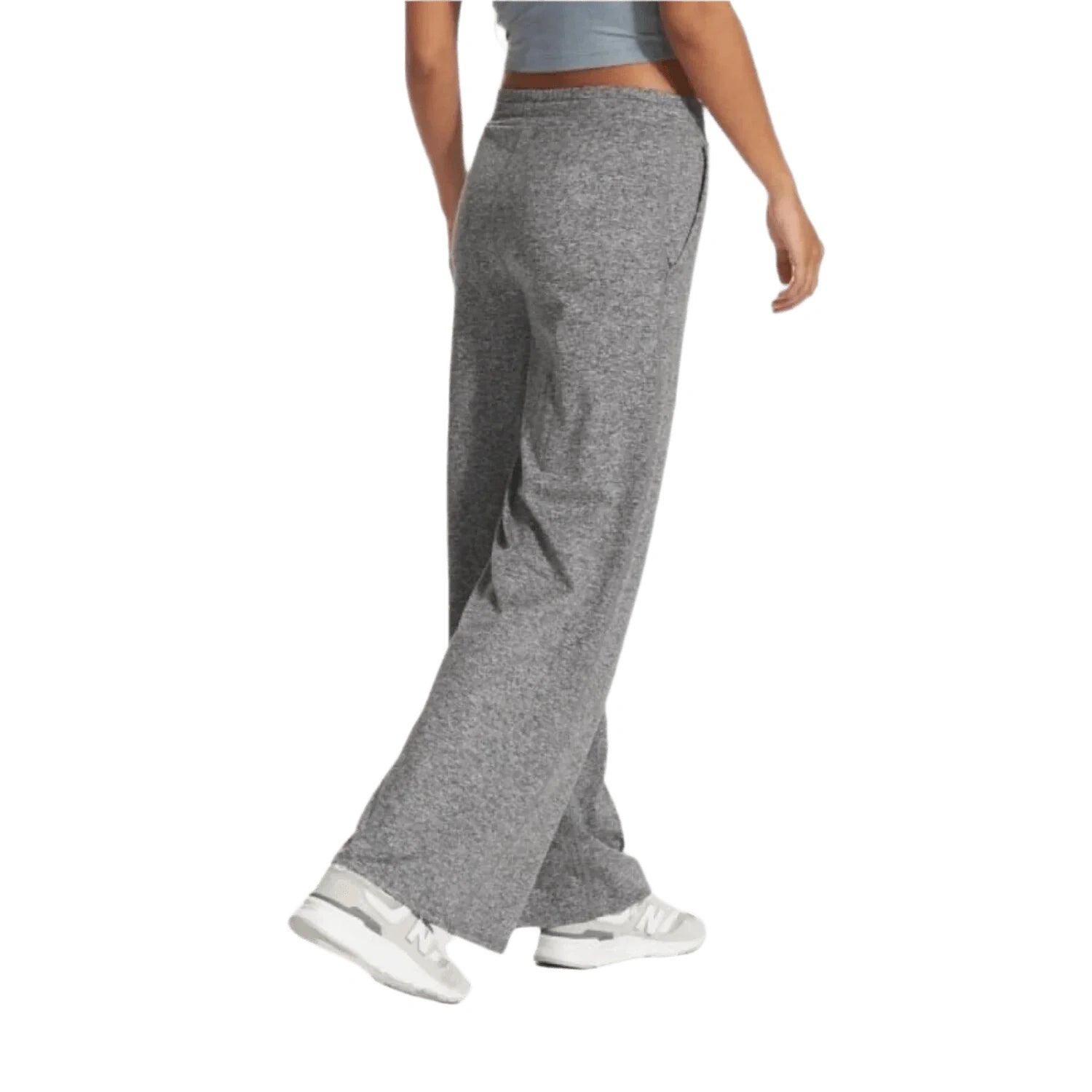 Vuori 02. WOMENS APPAREL - WOMENS PANTS - WOMENS PANTS CASUAL Women's Halo Essential Wideleg Pant HTG HEATHER GREY