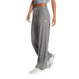 Vuori 02. WOMENS APPAREL - WOMENS PANTS - WOMENS PANTS CASUAL Women's Halo Essential Wideleg Pant HTG HEATHER GREY