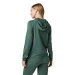 Vuori 02. WOMENS APPAREL - WOMENS LS SHIRTS - WOMENS LS HOODY Women's Halo Performance Hoodie 2.0 HEM MARSH HEATHER