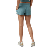 Vuori 02. WOMENS APPAREL - WOMENS SHORTS - WOMENS SHORTS LOUNGE Women's Halo Performance Short HIR IRON HEATHER