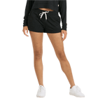 Vuori 02. WOMENS APPAREL - WOMENS SHORTS - WOMENS SHORTS LOUNGE Women's Halo Performance Short HBK BLACK HEATHER