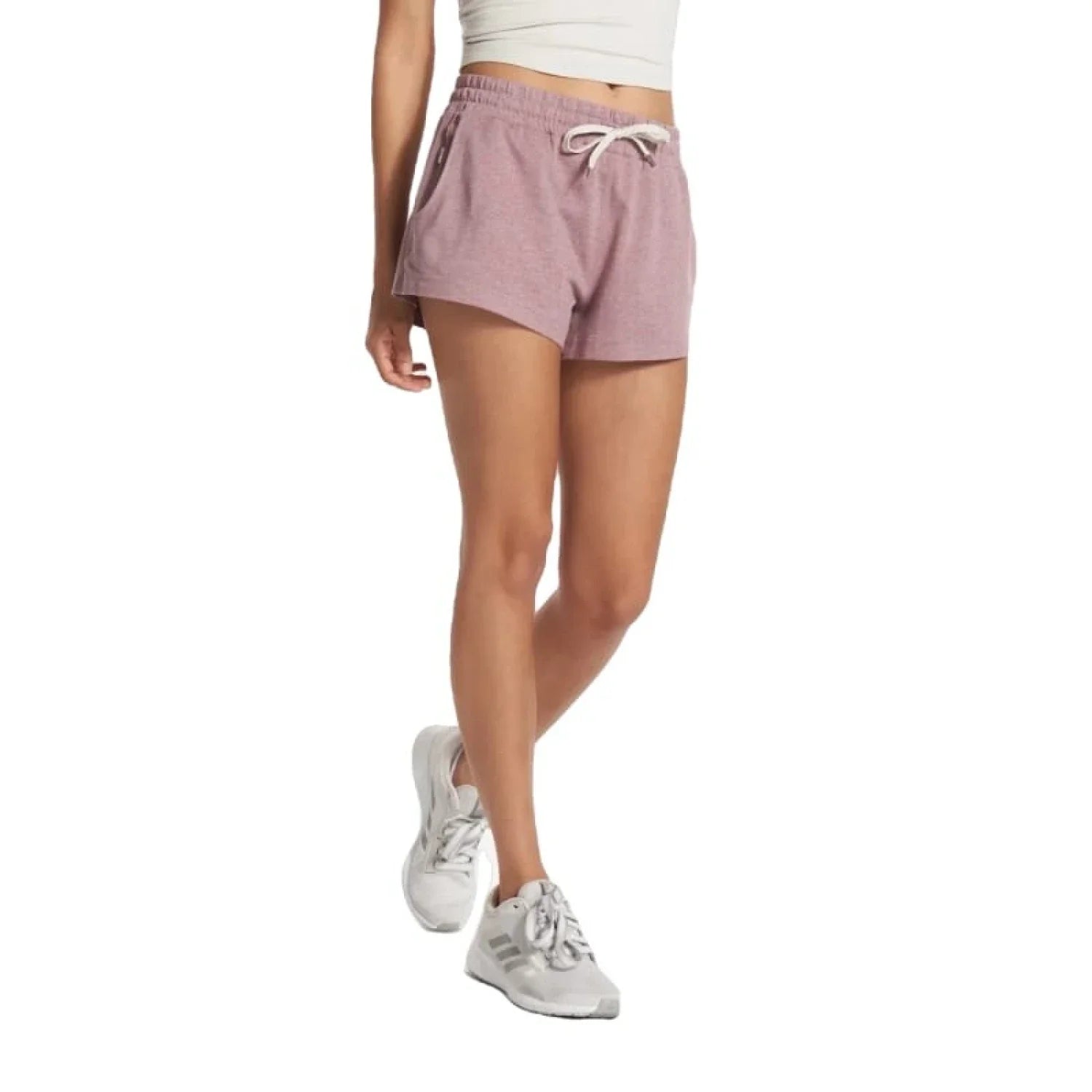 Vuori 02. WOMENS APPAREL - WOMENS SHORTS - WOMENS SHORTS LOUNGE Women's Halo Performance Short HOD ORCHID HEATHER