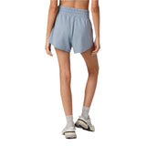 Vuori 02. WOMENS APPAREL - WOMENS SHORTS - WOMENS SHORTS LOUNGE Women's Halo Performance Short 2.0 HSG SEA GLASS HEATHER