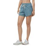 Vuori 02. WOMENS APPAREL - WOMENS SHORTS - WOMENS SHORTS LOUNGE Women's Halo Performance Short 2.0 HAB SMOKE BLUE HEATHER