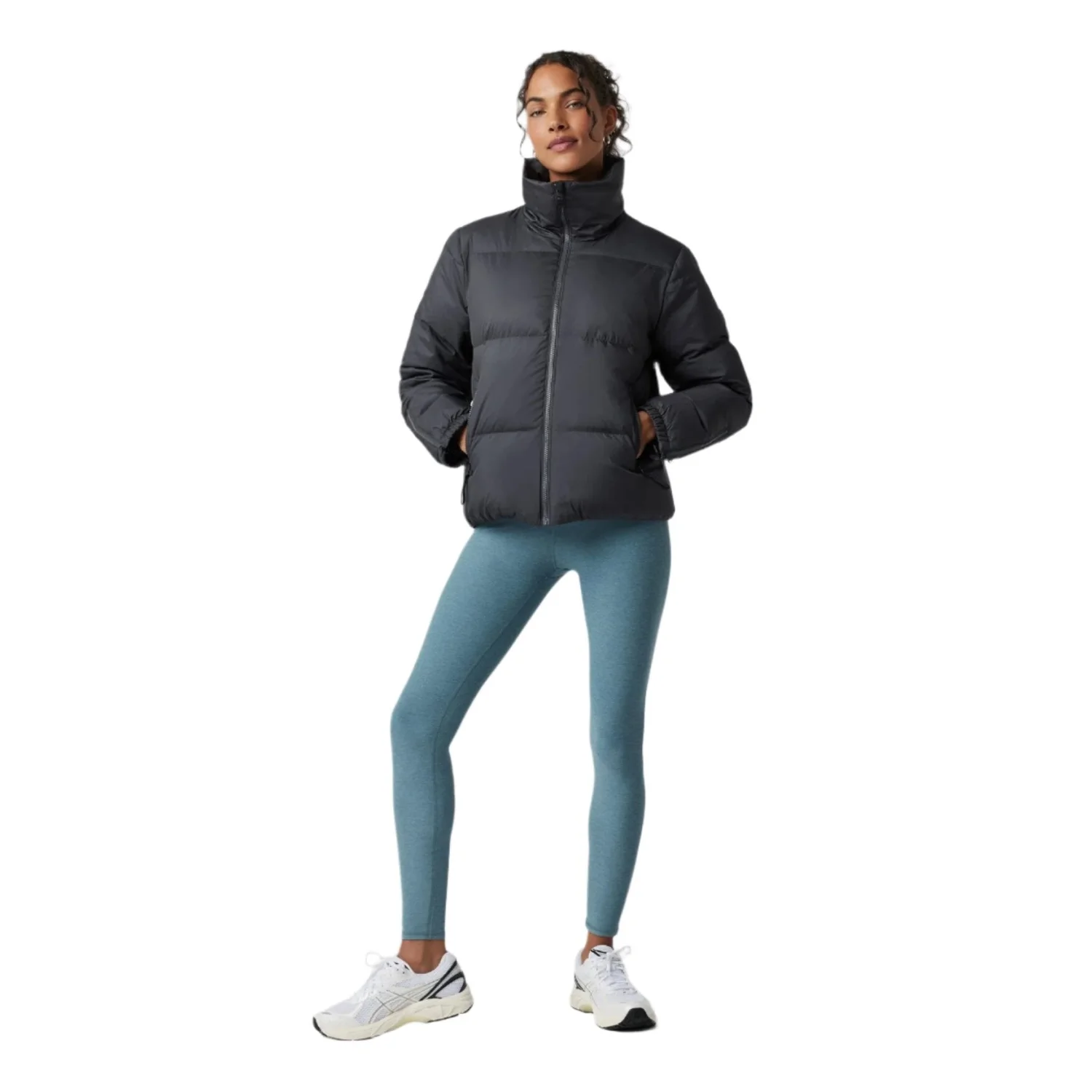 Vuori 02. WOMENS APPAREL - WOMENS JACKETS - WOMENS JACKETS INSULATED Women's Hillside Down Jacket BLK BLACK