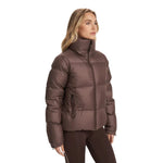 Vuori 02. WOMENS APPAREL - WOMENS JACKETS - WOMENS JACKETS INSULATED Women's Hillside Down Jacket MAH MAHOGANY