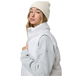 Vuori 02. WOMENS APPAREL - WOMENS VEST - WOMENS VEST INSULATED Women's Hillside Down Vest WHT WHITE