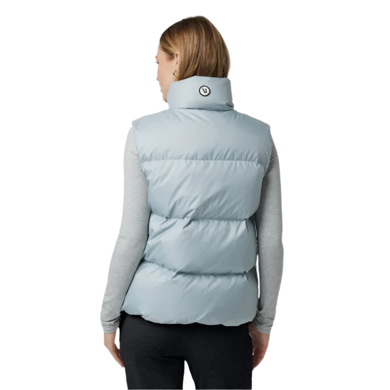 Vuori 02. WOMENS APPAREL - WOMENS VEST - WOMENS VEST INSULATED Women's Hillside Down Vest CBL CHALK BLUE