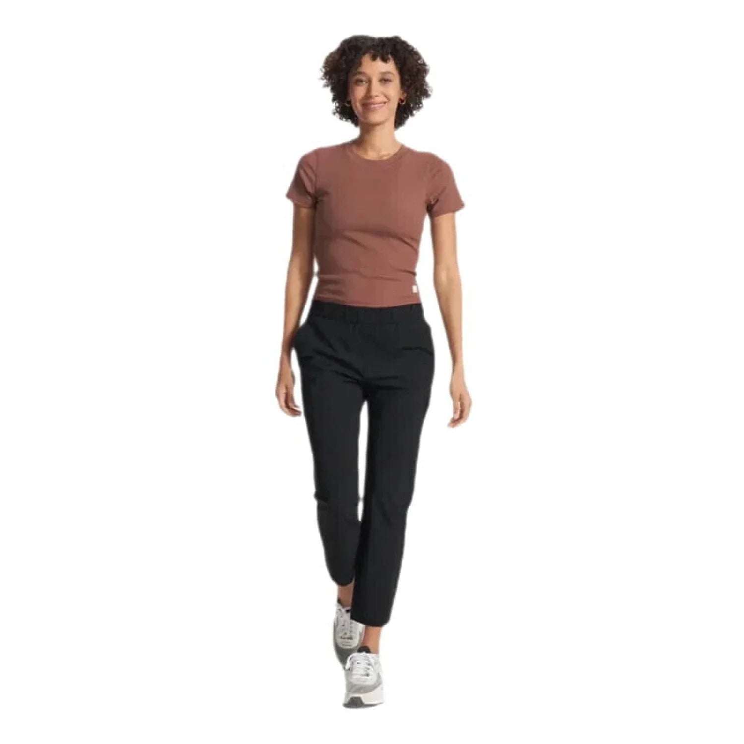 Vuori 02. WOMENS APPAREL - WOMENS PANTS - WOMENS PANTS CASUAL Women's Miles Ankle Pant BLK BLACK