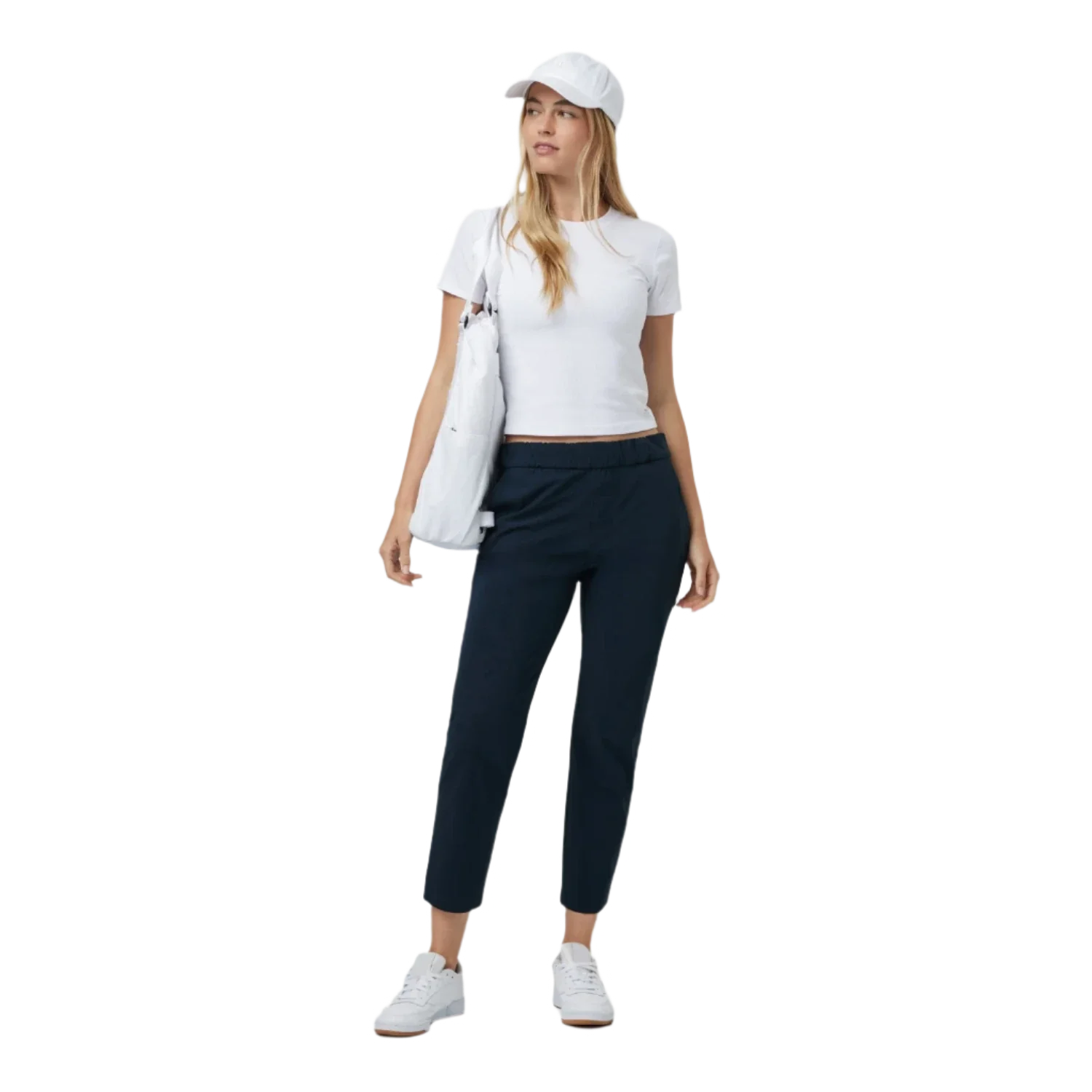 Vuori 02. WOMENS APPAREL - WOMENS PANTS - WOMENS PANTS CASUAL Women's Miles Ankle Pant INK INK