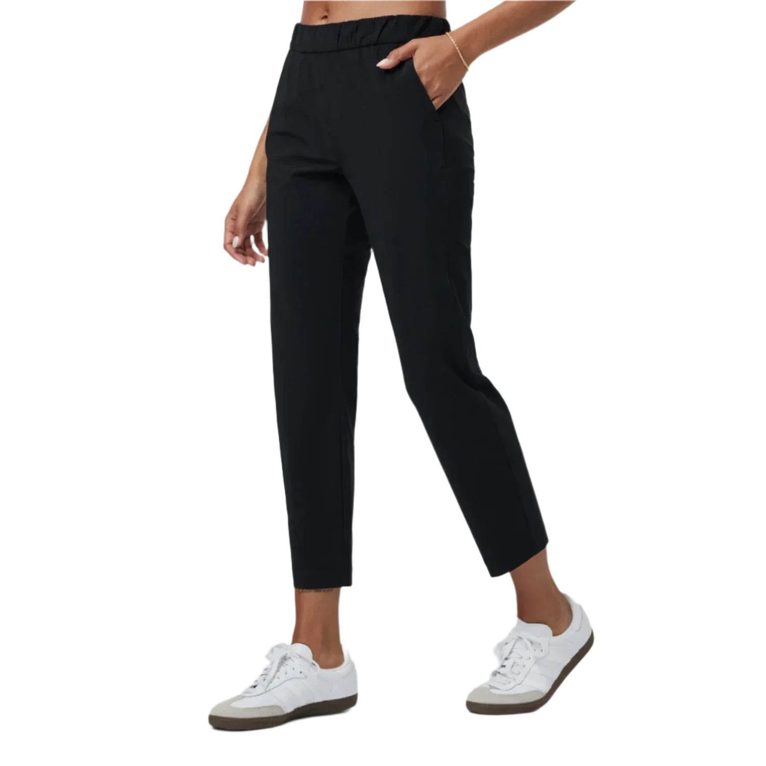 Vuori 02. WOMENS APPAREL - WOMENS PANTS - WOMENS PANTS CASUAL Women's Miles Ankle Pant BLK BLACK