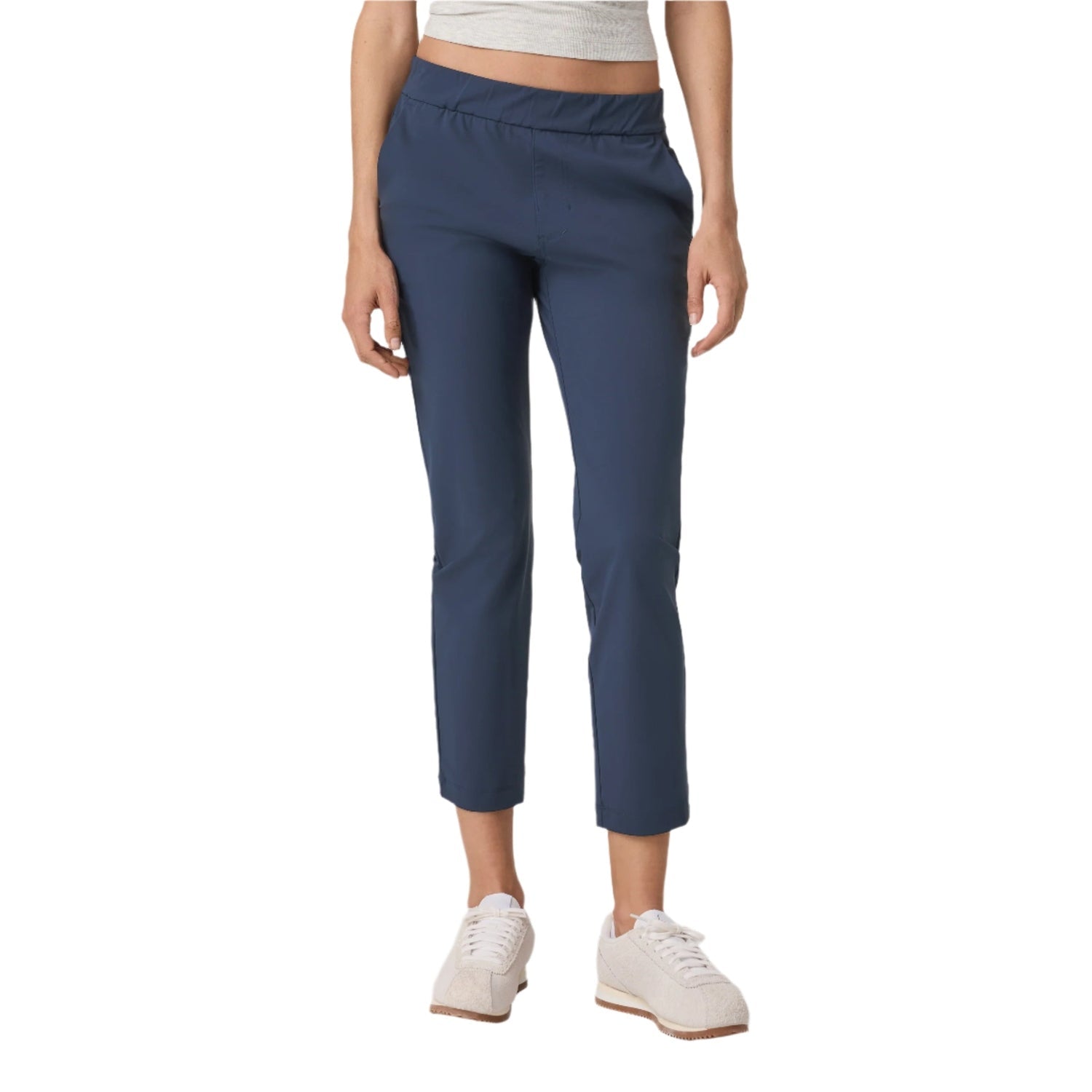 Vuori 02. WOMENS APPAREL - WOMENS PANTS - WOMENS PANTS CASUAL Women's Miles Ankle Pant BCO BLUE COAST