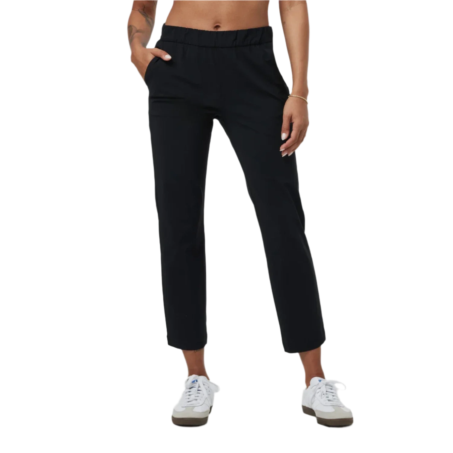 Vuori 02. WOMENS APPAREL - WOMENS PANTS - WOMENS PANTS CASUAL Women's Miles Ankle Pant BLK BLACK