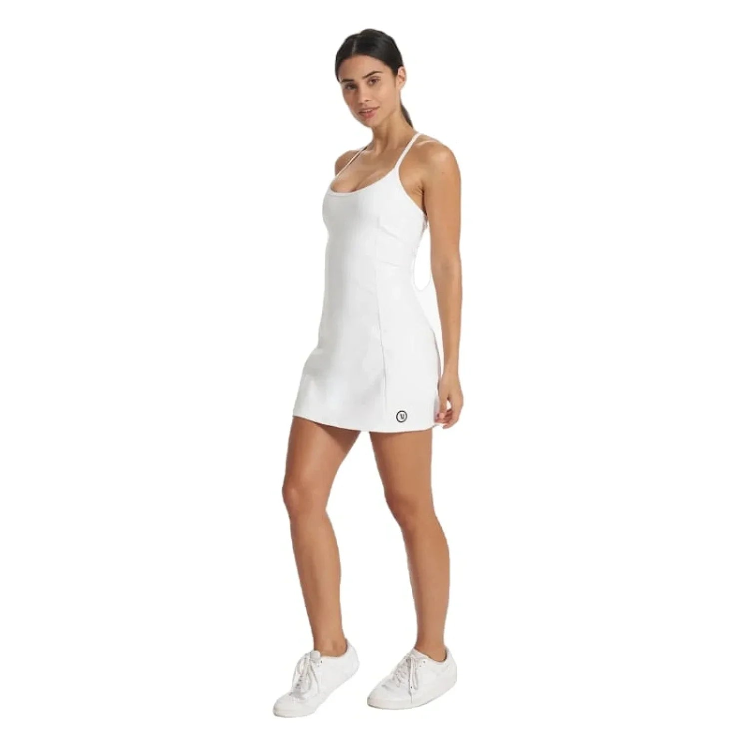 Vuori 02. WOMENS APPAREL - WOMENS DRESS|SKIRT - WOMENS DRESS ACTIVE Women's One Shot Tennis Dress WHT WHITE