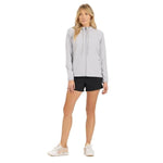 Vuori 02. WOMENS APPAREL - WOMENS JACKETS - WOMENS JACKETS WIND Women's Outdoor Trainer Shell PTL PLATINUM LINEN TEXTURE