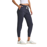 Vuori 02. WOMENS APPAREL - WOMENS PANTS - WOMENS PANTS ACTIVE Women's Performance Jogger - Long HMD MIDNIGHT HEATHER