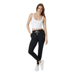 Vuori 02. WOMENS APPAREL - WOMENS PANTS - WOMENS PANTS ACTIVE Women's Performance Jogger - Long HBK BLACK HEATHER