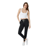 Vuori 02. WOMENS APPAREL - WOMENS PANTS - WOMENS PANTS ACTIVE Women's Performance Jogger - Long HBK BLACK HEATHER