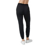 Vuori 02. WOMENS APPAREL - WOMENS PANTS - WOMENS PANTS LOUNGE Women's Performance Jogger - Long HBK BLACK HEATHER