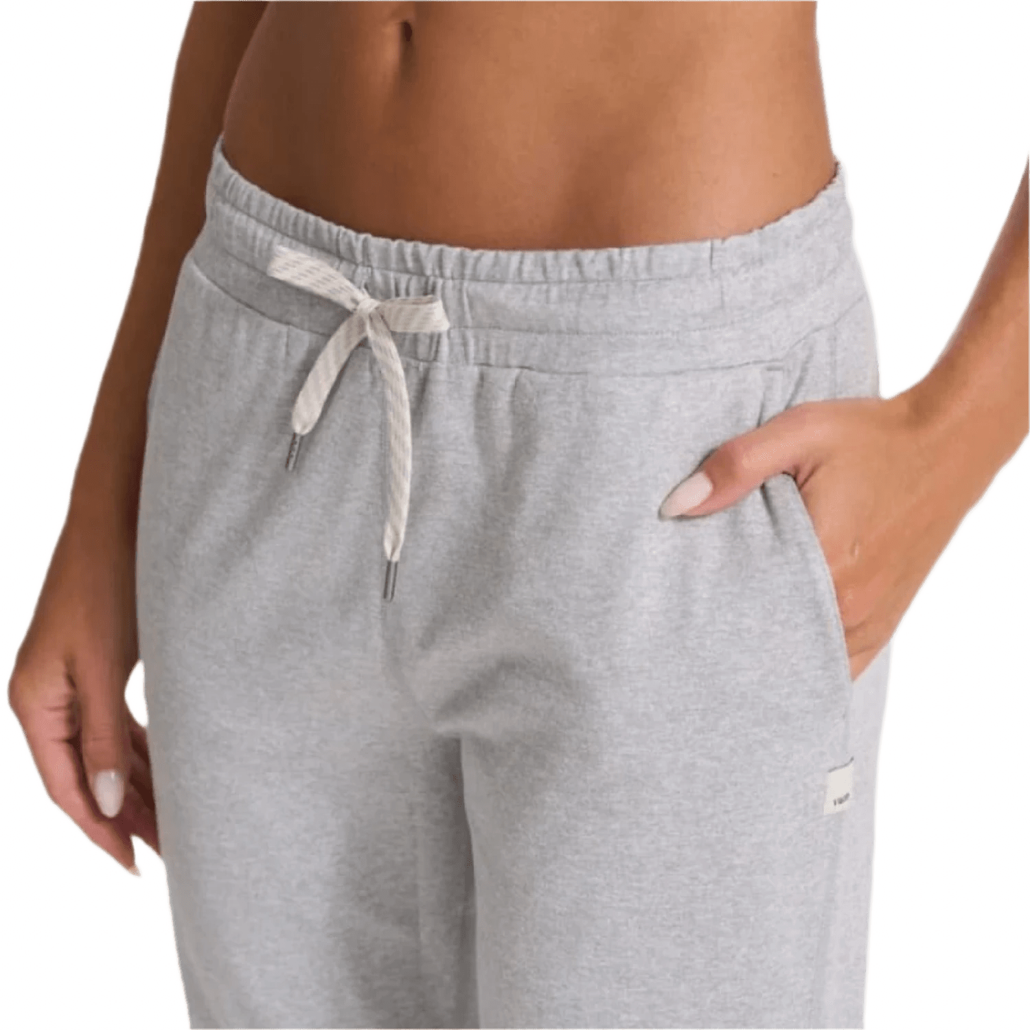 Vuori 02. WOMENS APPAREL - WOMENS PANTS - WOMENS PANTS LOUNGE Women's Performance Jogger - Long PHG PALE GREY HEATHER