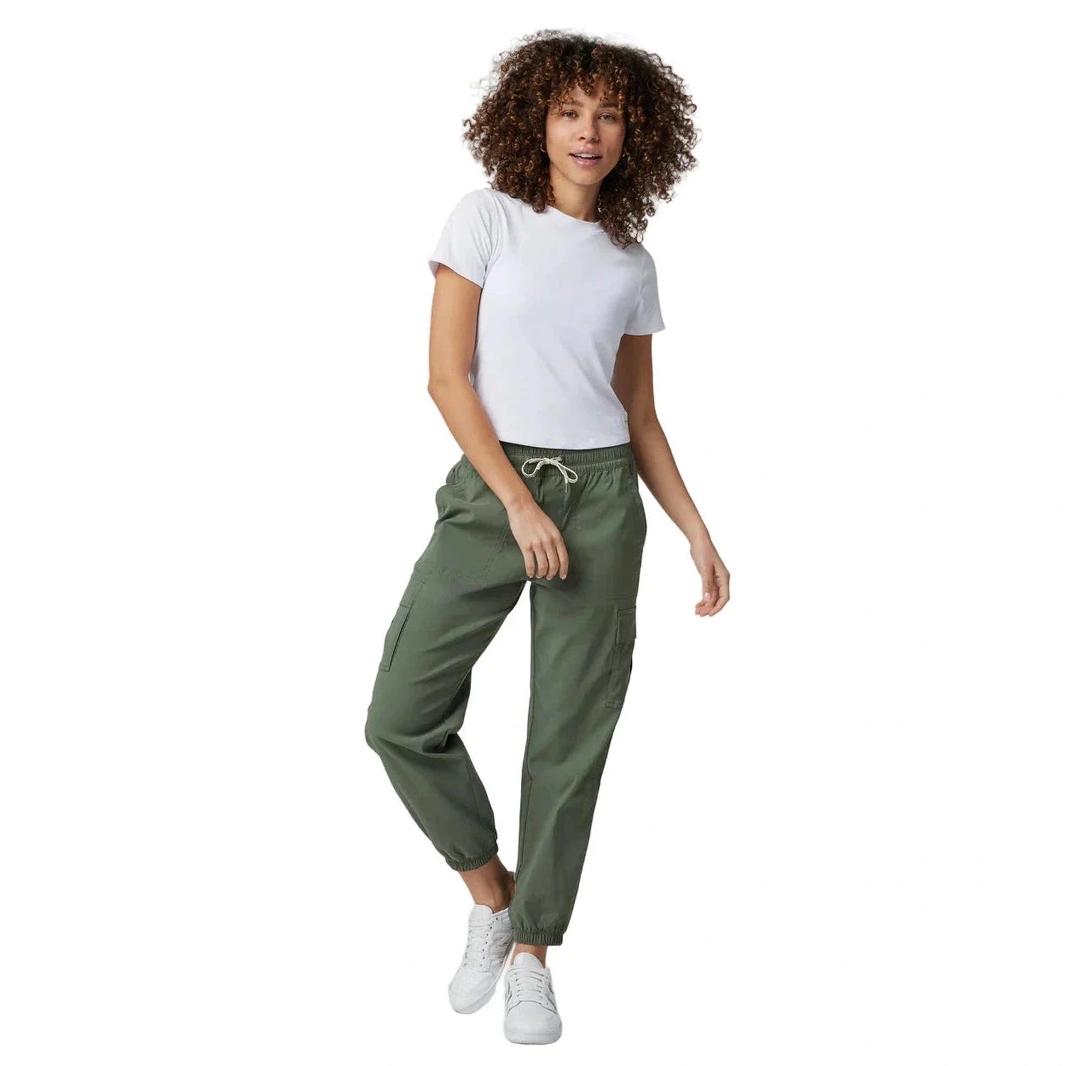 Vuori 02. WOMENS APPAREL - WOMENS SS SHIRTS - WOMENS SS CASUAL Women's Pose Fitted Tee SGL SEA GLASS