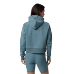 Vuori 02. WOMENS APPAREL - WOMENS HOODIES|SWEATERS - WOMENS PO HOODY Women's Restore Half Zip Hoodie SKB SMOKE BLUE