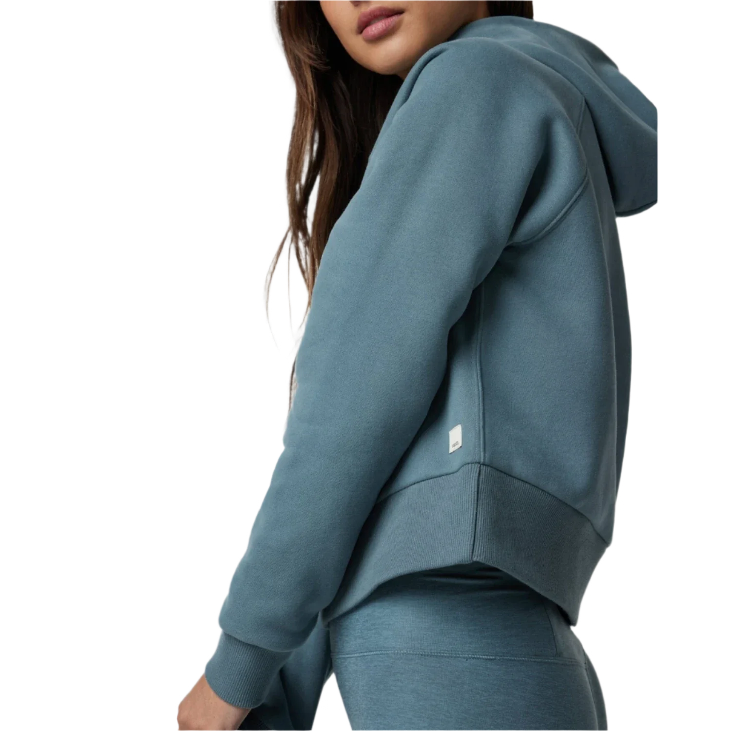 Vuori 02. WOMENS APPAREL - WOMENS HOODIES|SWEATERS - WOMENS PO HOODY Women's Restore Half Zip Hoodie SKB SMOKE BLUE