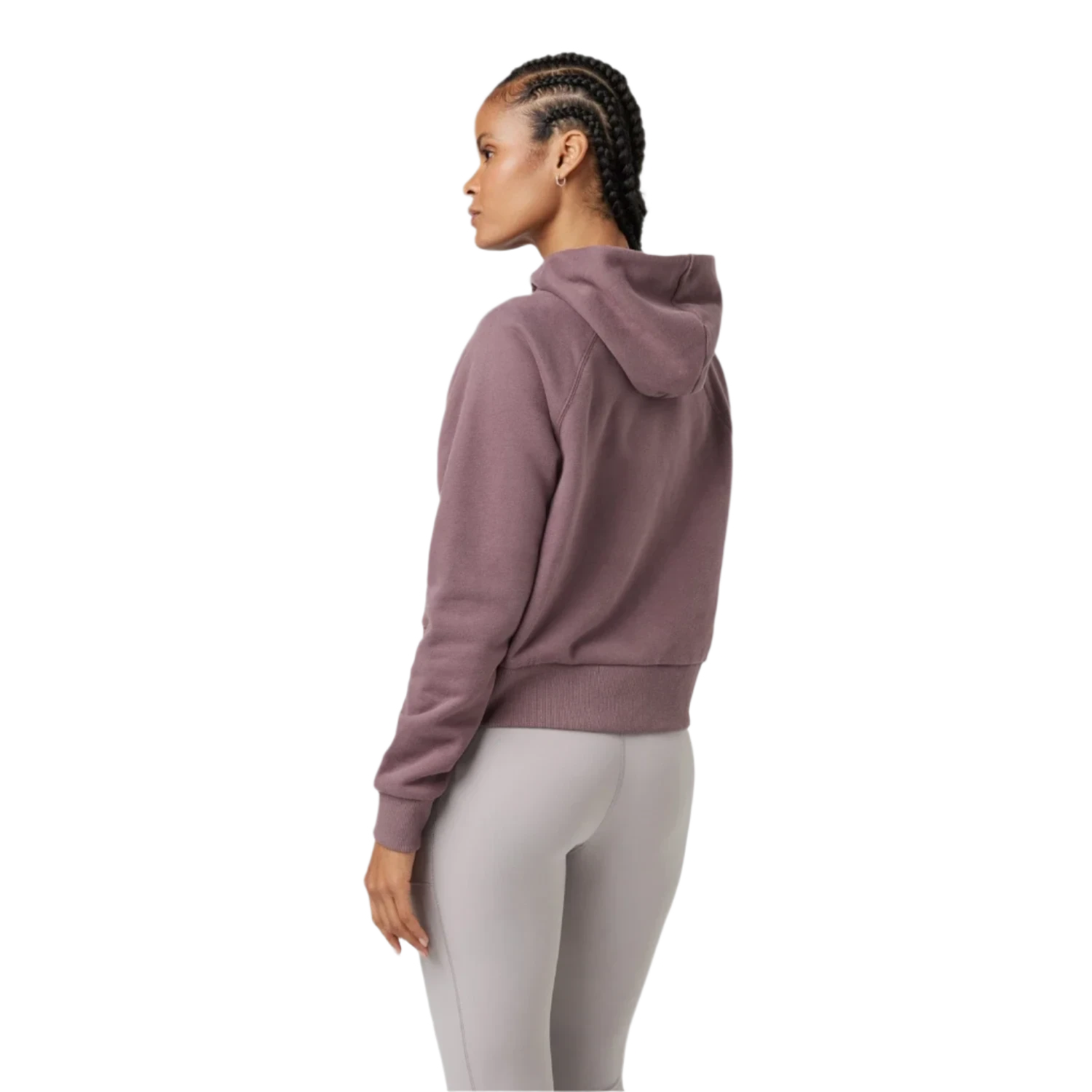 Vuori 02. WOMENS APPAREL - WOMENS HOODIES|SWEATERS - WOMENS PO HOODY Women's Restore Half Zip Hoodie EBR ELDERBERRY