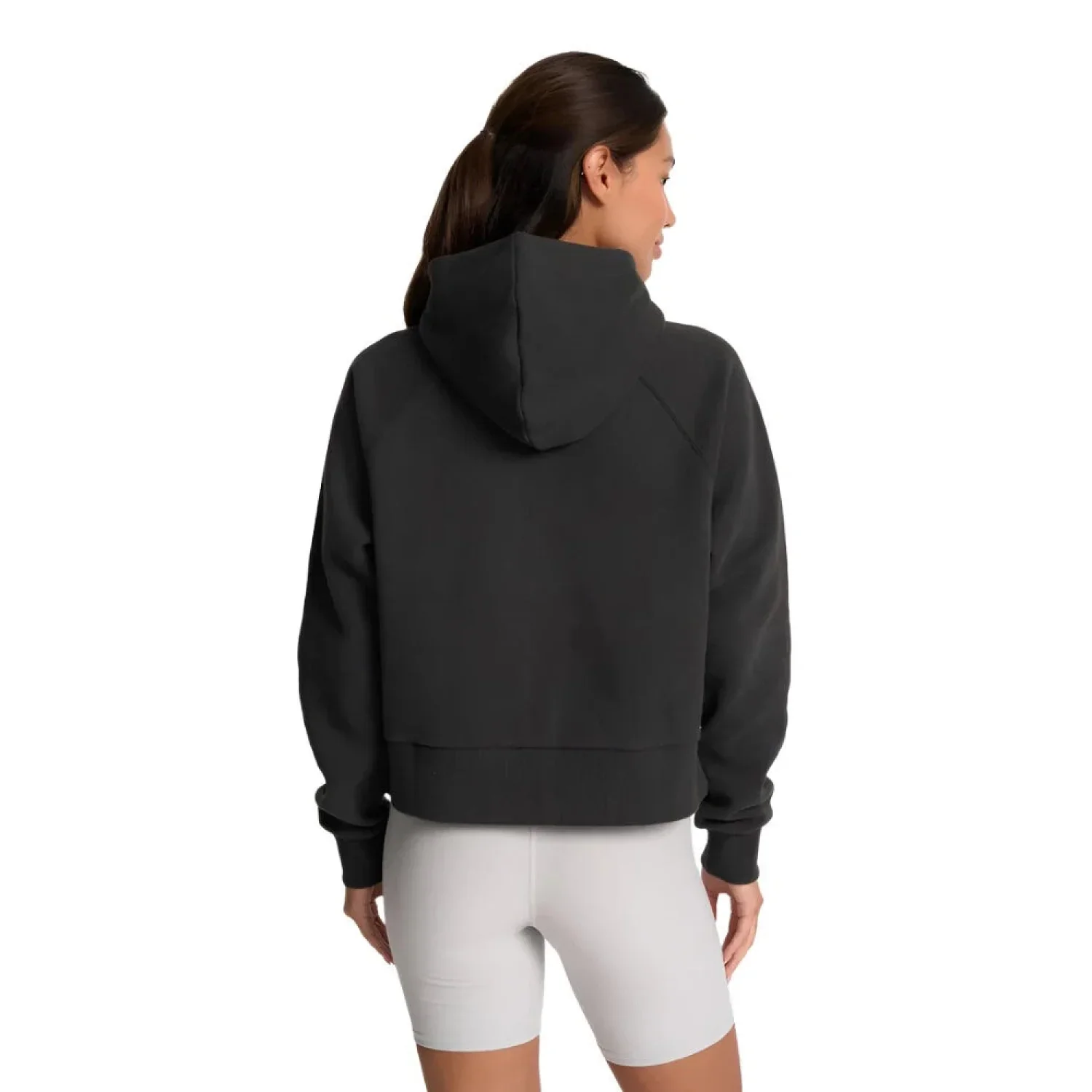 Vuori 02. WOMENS APPAREL - WOMENS HOODIES|SWEATERS - WOMENS PO HOODY Women's Restore Half Zip Hoodie WBL WASHED BLACK