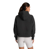 Vuori 02. WOMENS APPAREL - WOMENS HOODIES|SWEATERS - WOMENS PO HOODY Women's Restore Half Zip Hoodie WBL WASHED BLACK