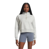 Vuori 02. WOMENS APPAREL - WOMENS HOODIES|SWEATERS - WOMENS PO HOODY Women's Restore Half Zip Hoodie LHG LIGHT HEATHER GREY