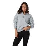 Vuori 02. WOMENS APPAREL - WOMENS HOODIES|SWEATERS - WOMENS PO HOODY Women's Restore Relaxed Half Zip Hoodie BHZ BLUE HAZE