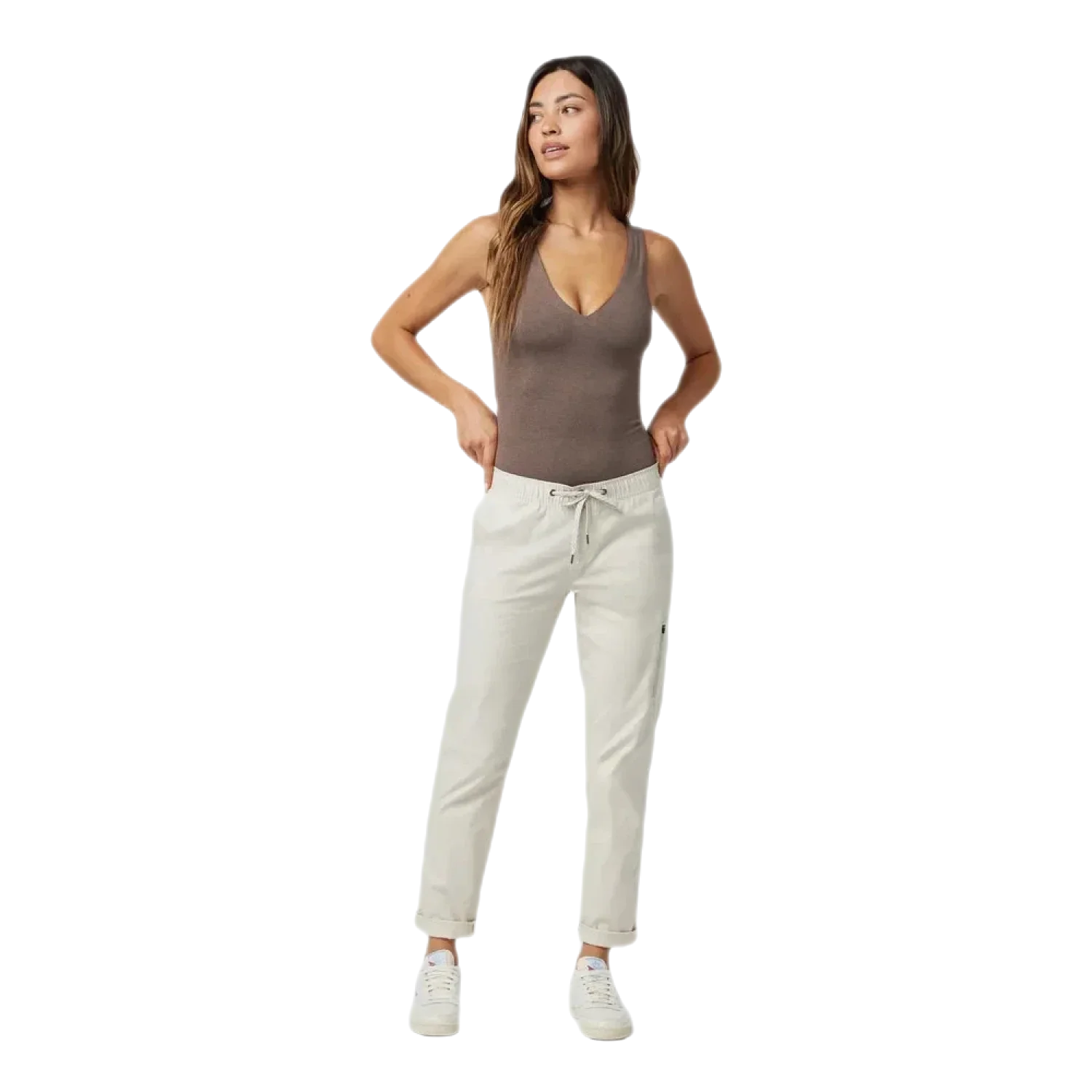 Vuori 02. WOMENS APPAREL - WOMENS PANTS - WOMENS PANTS CASUAL Women's Ripstop Pant MKW MILKWEED