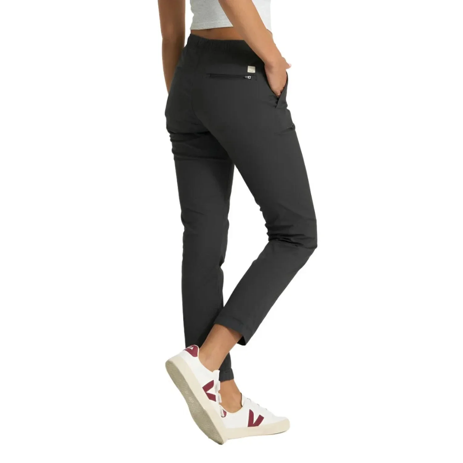 Vuori 02. WOMENS APPAREL - WOMENS PANTS - WOMENS PANTS CASUAL Women's Ripstop Pant CCL CHARCOAL