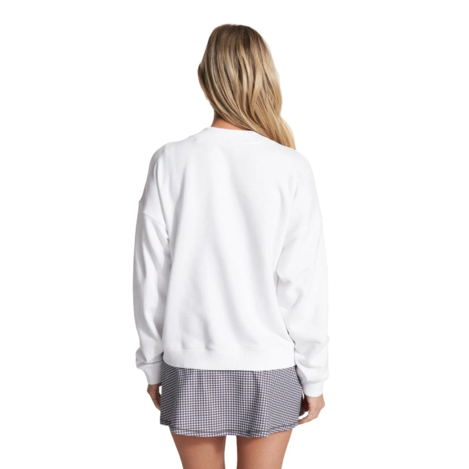 Vuori 02. WOMENS APPAREL - WOMENS HOODIES|SWEATERS - WOMENS PO SWEATERS Women's Sedona Crew WHT WHITE