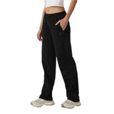 Vuori 02. WOMENS APPAREL - WOMENS PANTS - WOMENS PANTS LOUNGE Women's Sedona Straight Leg Sweatpants BLK BLACK