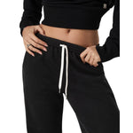 Vuori 02. WOMENS APPAREL - WOMENS PANTS - WOMENS PANTS LOUNGE Women's Sedona Straight Leg Sweatpants BLK BLACK