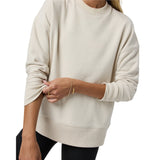 Vuori 02. WOMENS APPAREL - WOMENS HOODIES|SWEATERS - WOMENS PO SWEATERS Women's Sedona Weekender Crew BNE BONE