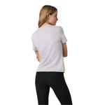 Vuori 02. WOMENS APPAREL - WOMENS SS SHIRTS - WOMENS SS ACTIVE Women's Short Sleeve Lux Tee LHG LIGHT HEATHER GREY