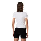 Vuori 02. WOMENS APPAREL - WOMENS SS SHIRTS - WOMENS SS ACTIVE Women's Short Sleeve Lux Tee WHT WHITE