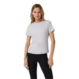 Vuori 02. WOMENS APPAREL - WOMENS SS SHIRTS - WOMENS SS ACTIVE Women's Short Sleeve Lux Tee LHG LIGHT HEATHER GREY