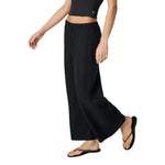 Women’s Trestles Twill Crop Wideleg Pant Vuori - BLK BLACK