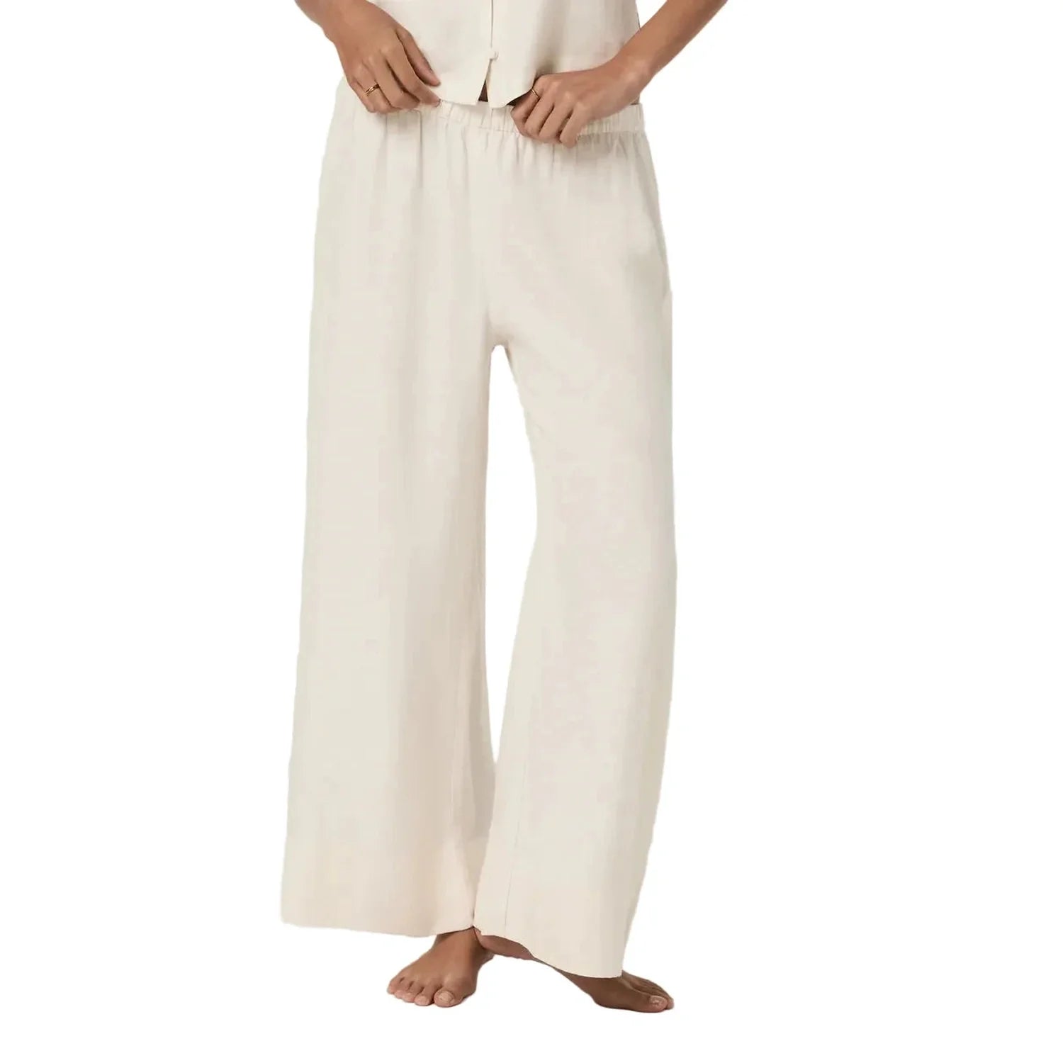 Women’s Trestles Twill Crop Wideleg Pant Vuori - NAT